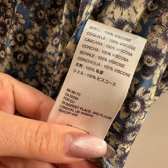 Free People lace up Mini Dress| size small - Picture 6 of 6